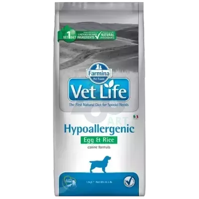 FARMINA Vet Life Dog Hypoallergenic Egg & Rice 12kg | Darmowa dostawa