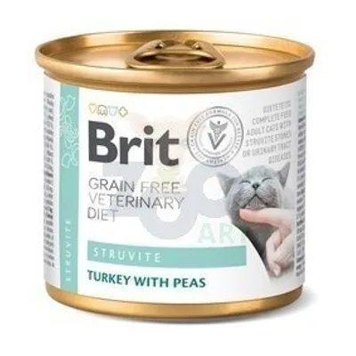 Brit gf veterinary diets cat Struvite 200g