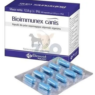 BIOWET Bioimmunex Canis 40 kapsułek