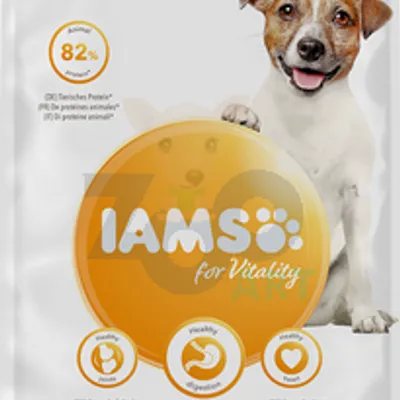 IAMS-Sucha karma for Vitality dla starszych psów ras małych i średnich, ze świeżym kurczakiem 12kg