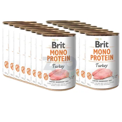 BRIT MONO PROTEIN TURKEY 18x400g