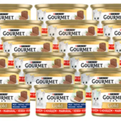 Purina Gourmet Gold mus z wołowiną 24x85g