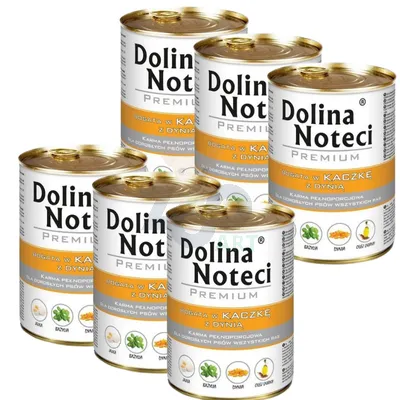 Dolina Noteci Premium Kaczka z dynią 6x400g