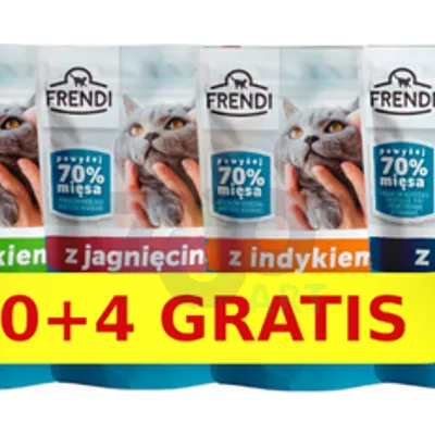 Frendi kawałki w delikatnym sosie Mix smaków 24x100g