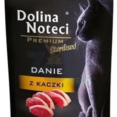 Dolina Noteci Premium  danie z kaczki  – dla kotów sterylizowanych 85g