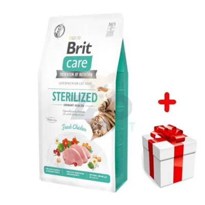 BRIT Care Cat  Grain-Free Sterilised Urinary Health 400g + niespodzianka dla kota GRATIS!