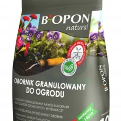 BIOPON NATURAL obornik granulowany do ogrodu 10L