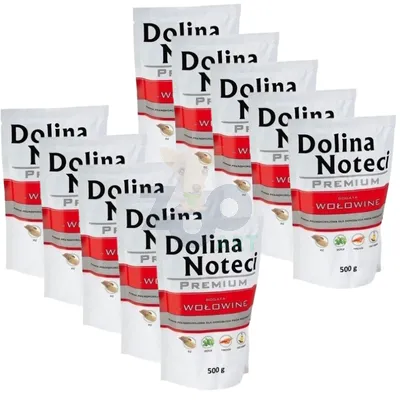 Dolina Noteci PREMIUM bogata w wołowinę 10 x 500g