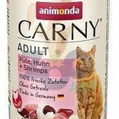 ANIMONDA Cat Carny Adult indyk i krewetki 400g