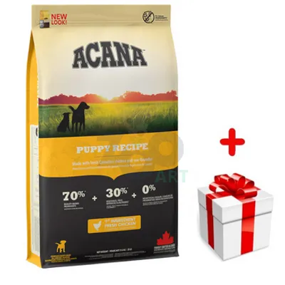 ACANA Puppy Junior 11,4kg + niespodzianka dla psa GRATIS!