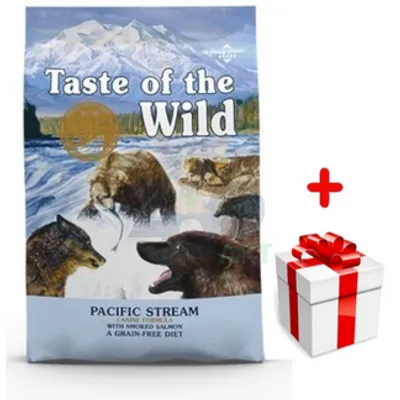 TASTE OF THE WILD Pacific Stream 12,2kg + niespodzianka dla psa GRATIS!