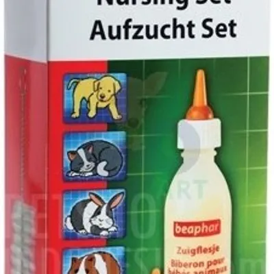 BEAPHAR Nursing/Feeding Set - zestaw do karmienia młodych zwierząt 35 ml