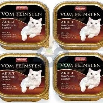 ANIMONDA Vom Feinsten Adult Cat smak: Mix różnych mięs 6 x 100g