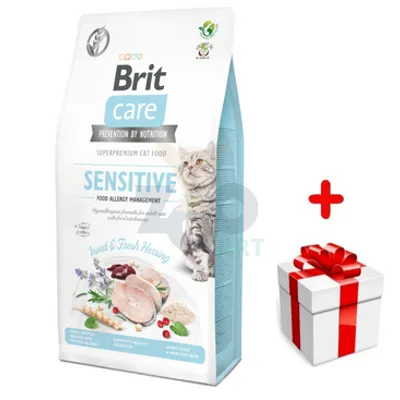 BRIT Care Cat Grain-Free Sensitive Allergy Management Insect 7kg + niespodzianka dla kota GRATIS!