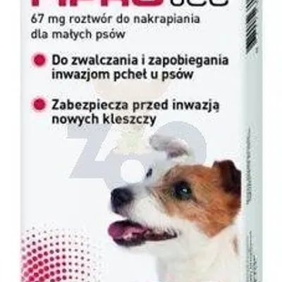 Fiprotec S dla psów od 2 do 10 kg  -  67mg