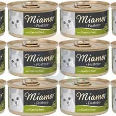 Miamor Pastete królik 12x85g puszka