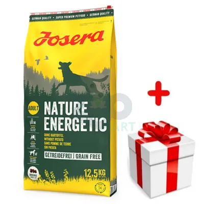 JOSERA Nature Energetic - Grain Free 12,5kg + niespodzianka dla psa GRATIS!