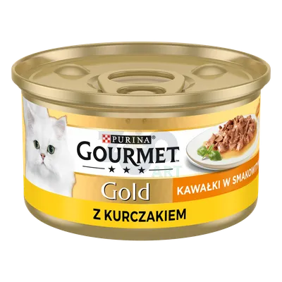 Purina Gourmet Gold Sauce Delight z kurczakiem 85g