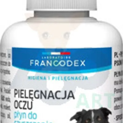 FRANCODEX płyn do przemywania oczu psów i kotów 125ml