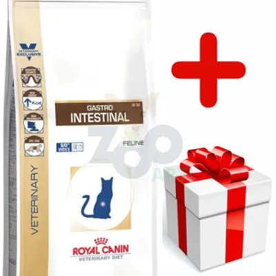 ROYAL CANIN Gastro Intestinal GI 32 4kg KOT  + niespodzianka dla kota GRATIS!