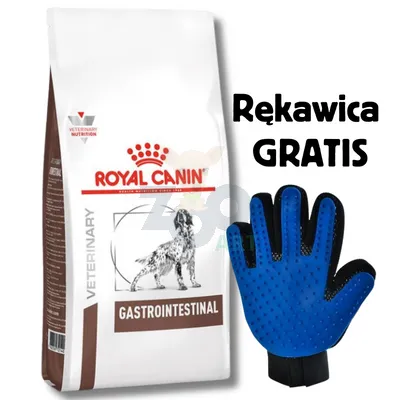 ROYAL CANIN Gastro Intestinal GI25 15kg + Rękawica do czesania GRATIS!