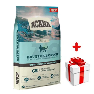 ACANA Bountiful Catch Cat 4,5kg + niespodzianka dla kota GRATIS!