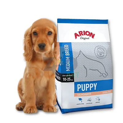 ARION Original Puppy Medium Breed Salmon & Rice 3kg