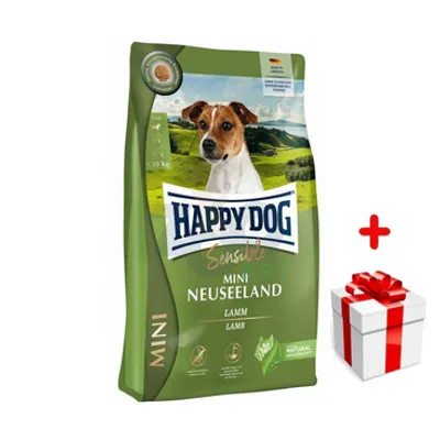 Happy Dog Mini New Zeland 4 kg + niespodzianka dla  psa GRATIS!