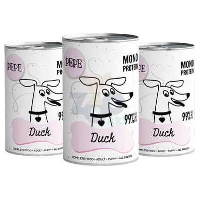 PEPE MONO PROTEIN Duck (kaczka) 3x400g