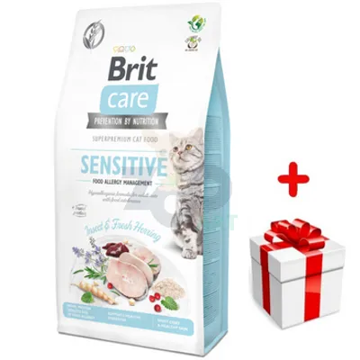 BRIT Care Cat Grain-Free Sensitive Allergy Management Insect 2kg + niespodzianka dla kota GRATIS!