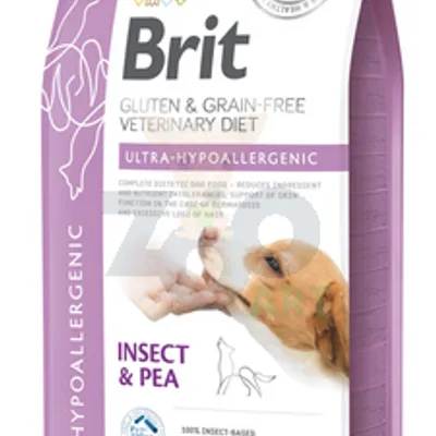 BRIT GF Veterinary Diets Dog Ultra-Hypoallergenic Insect 12kg