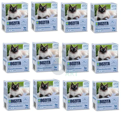 BOZITA Cat Renifer W Sosie 370g