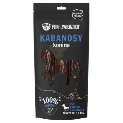 PAKA ZWIERZAKA- Kabanosy konina 3 szt (80g)