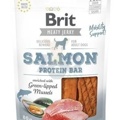 BRIT Jerky Snack Salmon 80g