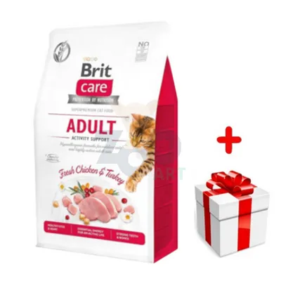 BRIT Care Cat  Grain-Free Activity Support 7kg + niespodzianka dla kota GRATIS!