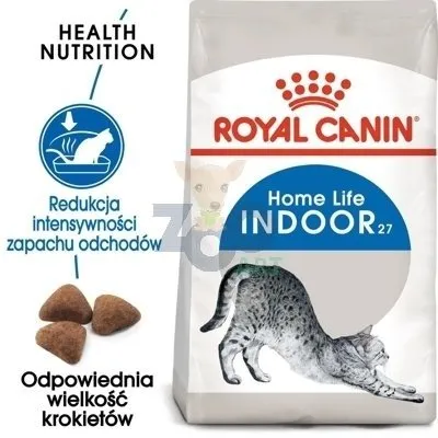 ROYAL CANIN  Indoor 27 2kg karma sucha dla kotów dorosłych, przebywających wyłącznie w domu