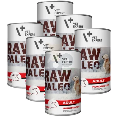 Vetexpert RAW PALEO adult beef 6x400g - wołowina puszka