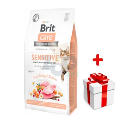 BRIT Care Cat Grain-Free Sensitive 400g + niespodzianka dla kota GRATIS!