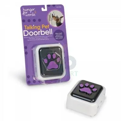 Hunger for Words TALKING PET Doorbell Dzwonek do drzwi