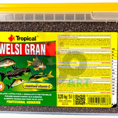 TROPICAL Welsi Gran 5000ml granulat