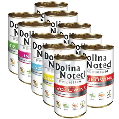 Dolina Noteci PREMIUM MIX Smaków 10 x 400g