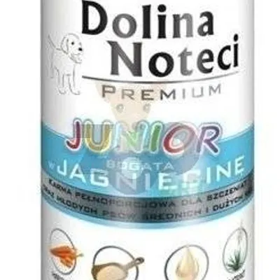 Dolina Noteci PREMIUM Junior bogata w jagnięcinę 400g