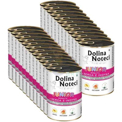 Dolina Noteci PREMIUM Junior bogata w serca wołowe 400g