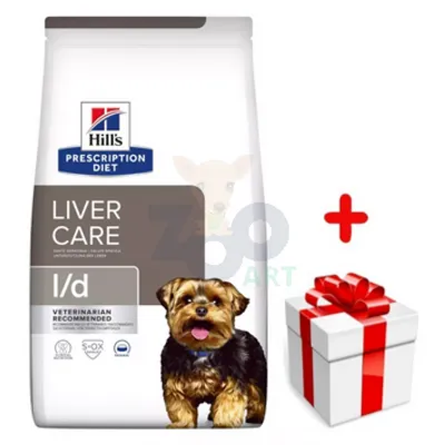 HILL'S PD Prescription Diet Canine L/d Liver Care 10kg + niespodzianka dla psa GRATIS!