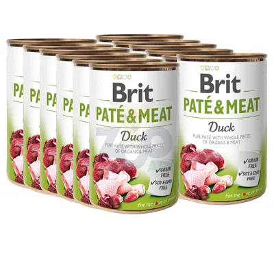 BRIT PATE & MEAT DUCK 12x400g