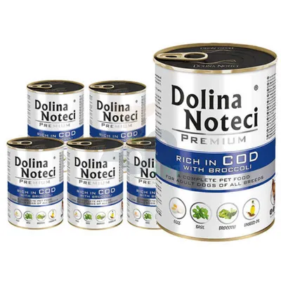 Dolina Noteci Premium Dorsz z brokułami 24x400g