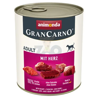 ANIMONDA Grancarno Adult Dog z sercami 800g