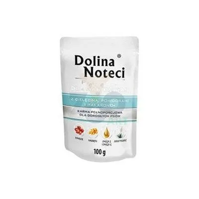 Dolina Noteci PREMIUM dla psów małych ras z cielęciną pomidorami i makaronem 100 g