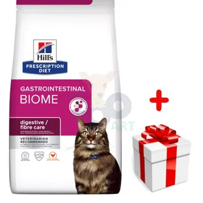 HILL'S PD Prescription Diet Feline Gastrointestinal Biome 3kg + niespodzianka dla kota GRATIS!