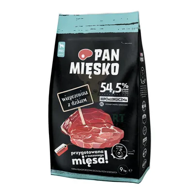 PAN MIĘSKO Wieprzowina z dzikiem XL 9kg